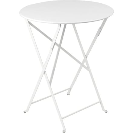 Fermob BISTRO klaptafel rond - 01 katoenwit - Ø 60 cm