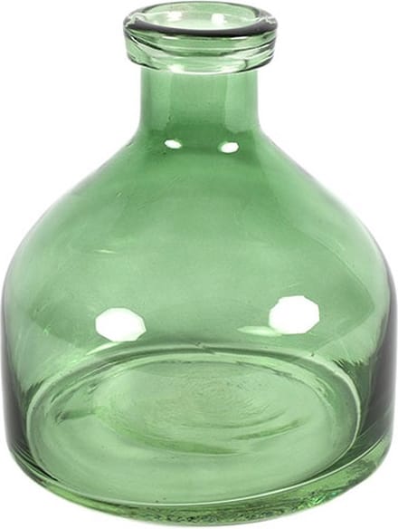 Countryfield vaas/Buikfles Missy glas groen