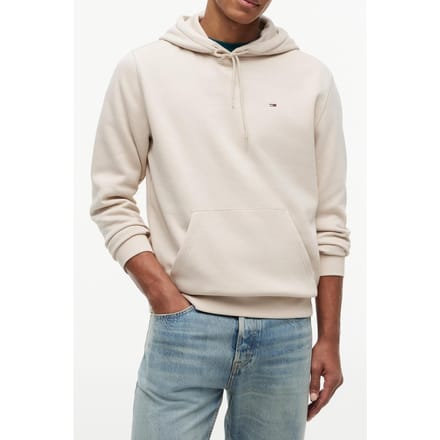 Tommy Hilfiger Regular Flag Hoodie Classic Beige Größe: XL | Kaputzenpullis Outlet | Herren | Braun