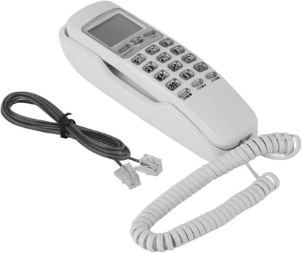 Vaste Telefoon - Bedrade Telefoon - Veilig Bellen - Donderbescherming - Standaard - Standaard