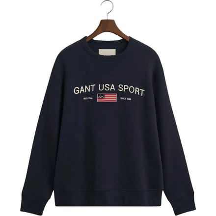 Sweater met ronde hals Gant Graphic