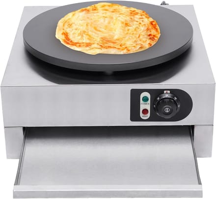 Professionele pannenkoekenmachine 400 mm 3000 W