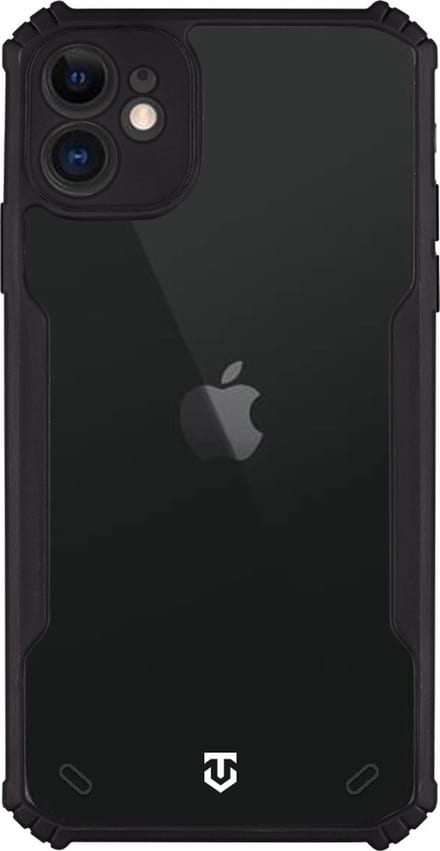 Tactical iPhone 11 Quantum Stealth Cover – Transparant Hoesje – Clear Black