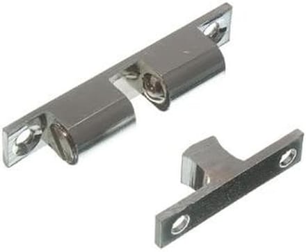 Verstelbare Dubbele Veer Kogelvanger Slot/Sluiting Chroom 50mm (2 Stuks)