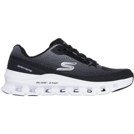 Skechers Heren Glide Step Pro Waverra Slip Ins Sneakers Black White