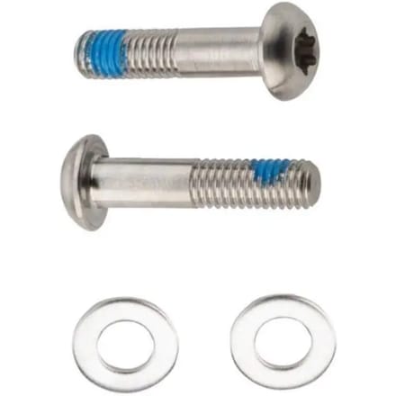Remdeel sram montage kit flat mount titanium t25 15mm - ZWART