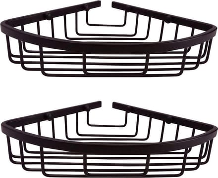 WillieJan Bad Doucherekje 66911 – Set 2 stuks – Aluminium – Zwart