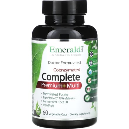 Emerald Laboratories, Complete Premium+ Multi, 60 Plantaardige Capsules