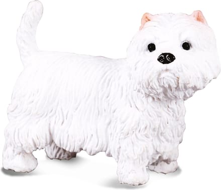 COLLECTA Figurine - Witte West Highland - (M) - Honden - Handgeschilderd - Miniatuur