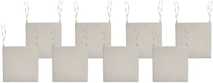SASSARI PREMIUM - Zitkussen set van 8 - Taupe - Polyester