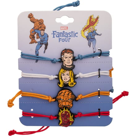 The Fantastic Four: First Steps Enamel Cord Bracelet Set