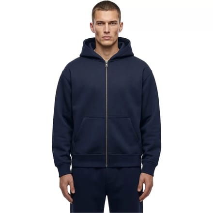 Urban Classics - Heavy Scuba Vest met capuchon - XL - Donkerblauw