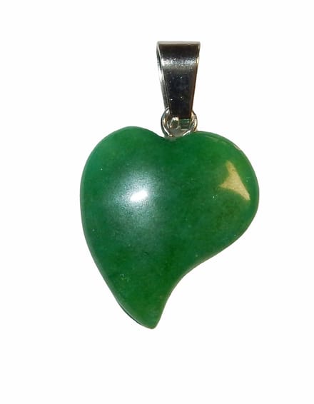 Groen Agaat Hartje Hanger