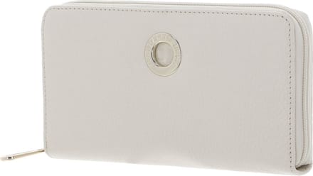 MANDARINA DUCK Portemonnee Mellow Leather Zip Around Wallet Almond Crème
