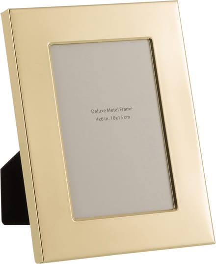 J-Line fotolijst Brede Boord - metaal - goud - small - 2 stuks