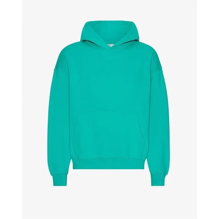 Oversized sweatshirt met capuchon Colorful Standard Tropical Sea