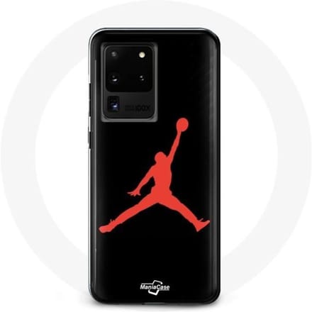 Coque - Air Jordan - Samsung Galaxy S20 Ultra - Rouge - Rigide - Protection rouge