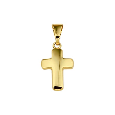 The Jewelry Collection Hanger Kruis - Goud