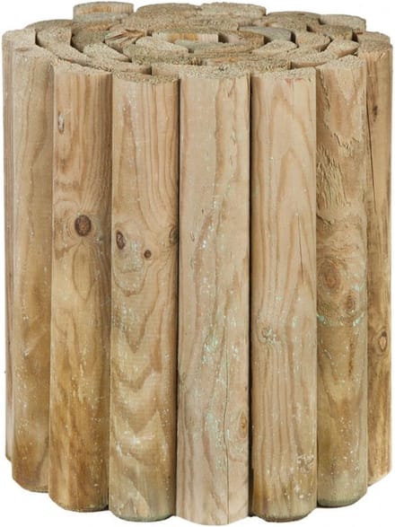 Borderrand Hout Grenen 30 cm Hoog / 2.5 meter Lang | Per Stuk
