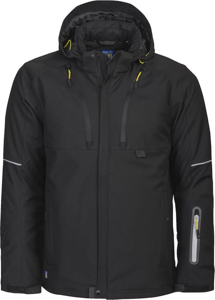 ProJob 3407 GEVOERDE SOFTSHELL JAS 643407 - Zwart - 4XL