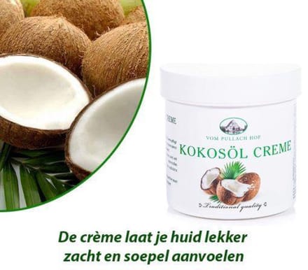 2-Potten Kokosolie Crème 250ml
