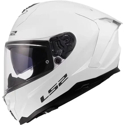 LS2 FF817 Challenger II helm solid glans wit