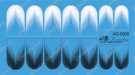Korneliya Airbrush Waterdecal AG 0008 combi