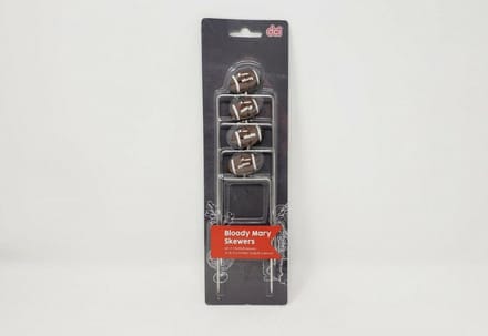 dci SET OF 4 FOOTBALL SKEWERS