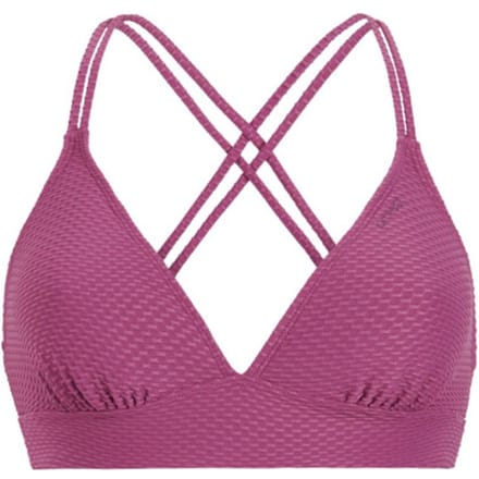 Protest MIXRelaxo - Triangel bikini top Dames - Koordsluiting - Uitneembare vulling - Normale pasvorm - Roze