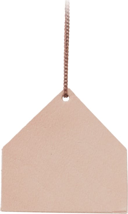 TAK Design Vinter Hanger Huis 1 - Leer - 5 x 5 cm