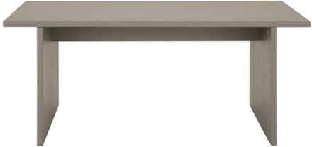 Salontafel SALTO van massief hout - grijs