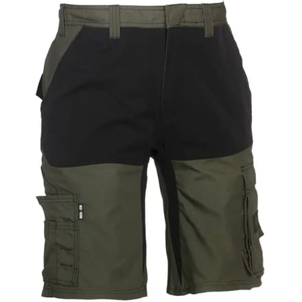 Herock Hespar korte werkbroek Experts (1901) - Khaki | Zwart - 48