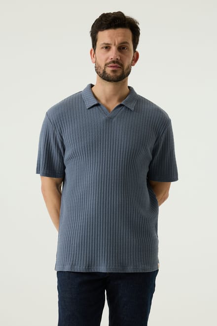 Pilot polo blauw