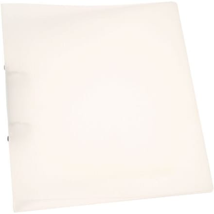 Q-CONNECT ringmap, PP, 2 ringen, 25 mm, transparant