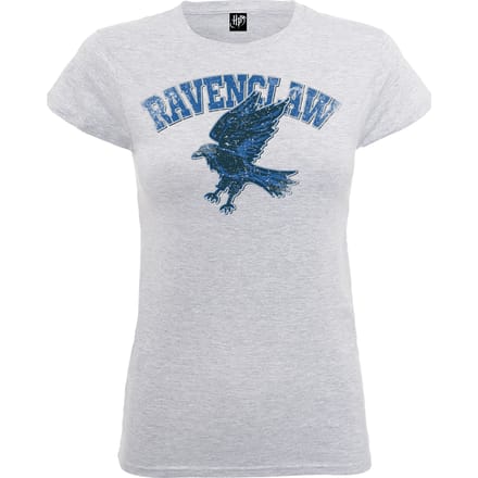 Harry Potter Ravenclaw Dames T-shirt - Grijs - S