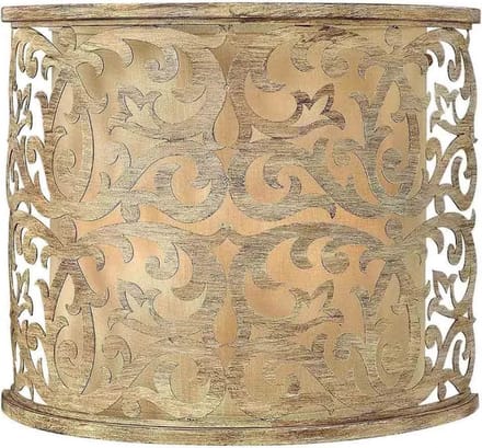 Hinkley LED Wandlamp Carabel | 2X E14 Max 40W | Brushed Champagne