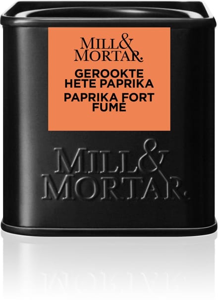 Mill & Mortar - biologisch gerookt heet paprikapoeder (50g)
