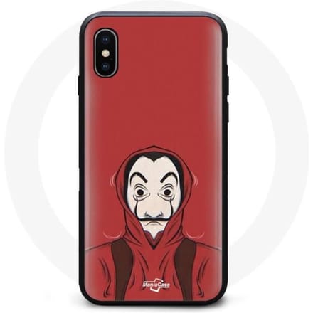 Coque - La Casa De Papel - Iphone XS Max - Souple - Rouge - Design inspiré