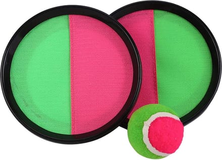Vangspel - Klittenband - Catchgame - Vang en Werpspel - Balspel - Strand