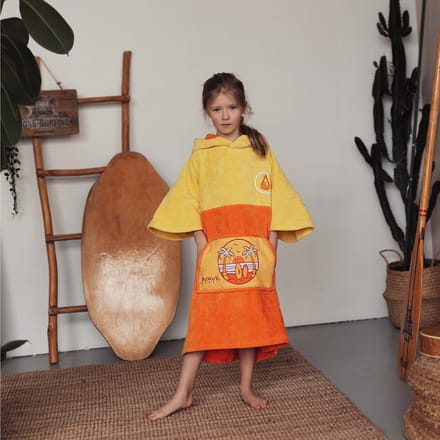 Poncho Wave Hawaii Cotton Velours Poncho Beach XS WH4096 Multikleur 80 x 70 cm