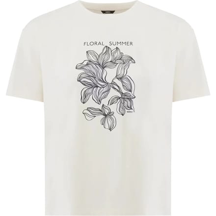 Grafisch bloemenprint T-shirt dames Mexx
