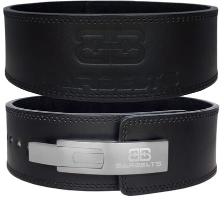 Lever belt 10mm Onyx - powerlift riem