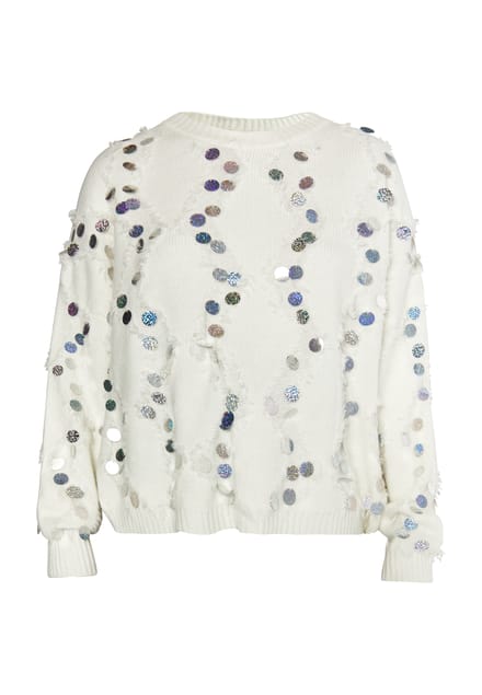 IZIA Jumper Dames wolwit
