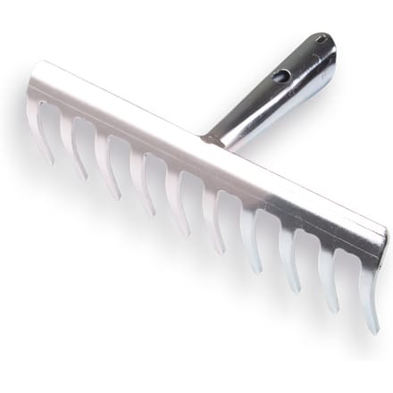 Tuinhark 10 tands | verzinkt | zonder steel