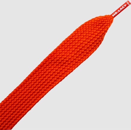 Mr. Lacy Fatties Burnt Orange 130cm lang 25mm breed