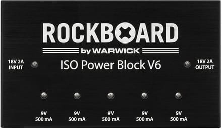 Rockboard ISO Power Block V6 - Voedingseenheid voor effect-units