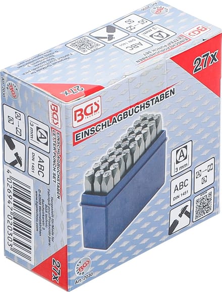 BGS Slagletterset 3 mm