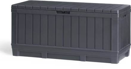 Keter Kentwood Opbergbox - 350L - 128x53.6x59 cm - Antraciet