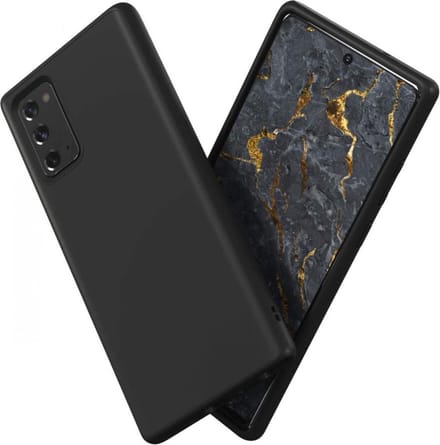 RhinoShield SolidSuit Classic Zwart Hoesje Geschikt voor Samsung Galaxy Note 20