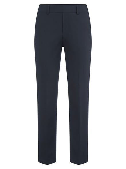 Slim Fit 7/8-broek Van Peter Hahn blauw